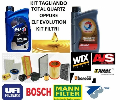 Kit tagliando olio 5w40 - kit, 7