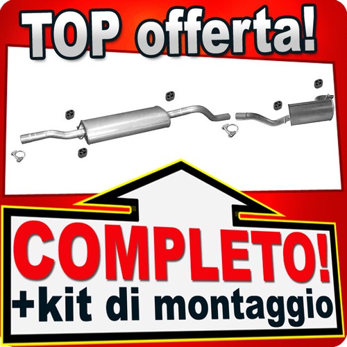 Scarico completo per mercedes - scarico,