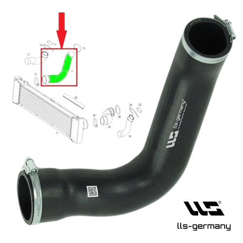 Tubo turbo per mercedes - per, vito